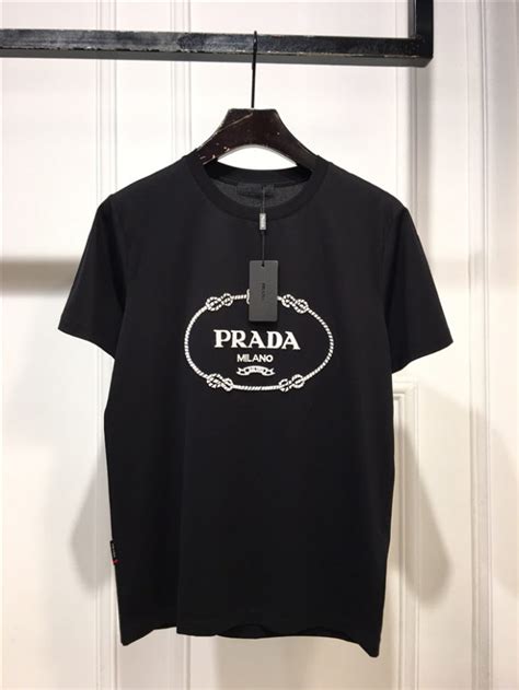 prada t shirts 3 pack|Prada denim shirt women's.